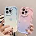 thumbnail image 2 of NY 31 Cream Edge Carcasa Samsung Galaxy S23 Ultra S22 Plus S21 S20 FE 5G A11 A50 A30S A50S A10S A20S A20 A30 A31 A51 A71 4G A21S A02S A03S M11 ins Cute Blue Purple Gradient Case, 2 of 4