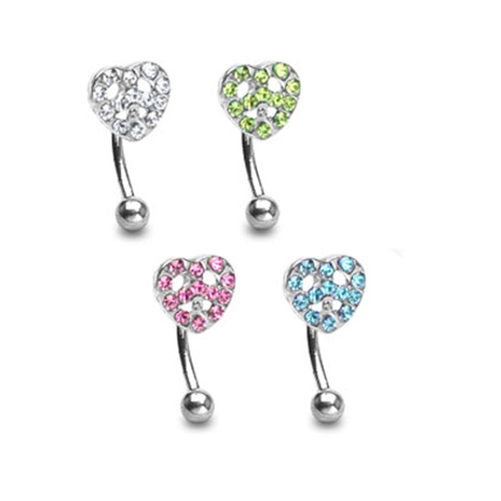 0Ga MsPiercing Stainless Steel Straight Barbell