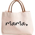 thumbnail image 1 of Bolsa para mamá, regalos para mamá, bolsa para mamá, bolsa para ir de compras, a la playa, para viajar, etc., 1 of 5