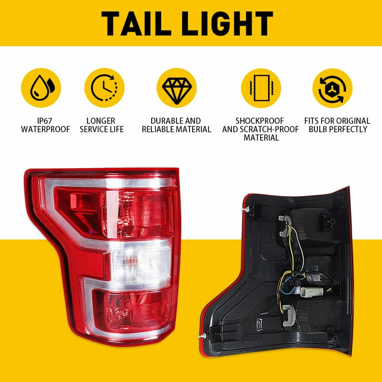 How To Change A Tail Light Bulb On 2019 Ford F150 | Shelly Lighting