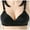 Black, variant on TAGOLD Womens Plus Size Bra,Summer Casual Bras for Womens, Woman's Fashion Plus Size Wire Free Comfortable Push Up Hollow Out Bra Underwear
