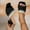 Black, variant on Viluyesy Women's Block Heels Sandals, Square Toe New Style Slip-On Summer Casual Espadrilles Shoes Black 5.5