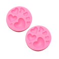 thumbnail image 1 of Oleegame 2PC Cookie Mold Washable Silicone Cake Cake Candy Chocolate Decorating Tray DIY Craft Project, 1 of 5