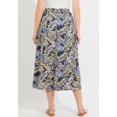 thumbnail image 2 of Woman Within Plus Size Print Linen-Blend Midi Skirt (Petite Available), 2 of 5