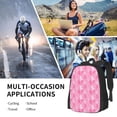 thumbnail image 6 of Balery Breast Cancer Awareness (3) Backpack for Men and Women - Durable 600D Oxford Cloth -Large Capacity, Water-Resistant School, Travel, and Hiking Bag, 6 of 7