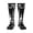 3 Black, variant on Women's Knee High Socks America Thin Blue Line Flag Police Outdoor Casual Tube Socks
