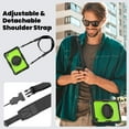 thumbnail image 7 of For Lenovo Tab M11/K11 LTE 2024 Case 11 inch, 360 Rotating Shockproof Cover with Stand, Screen Protector, Shoulder Strap (TB330FU/TB330XU/TB331FC), Lime PC, 7 of 7
