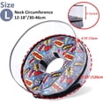thumbnail image 4 of GFDYREE Soft Inflatable Dog Cone Collar for Large Medium Small Size Dogs, Cone for Dogs Alternative After Surgery, Donut Recovery Cones to Stop Licking and Scratching, Elizabethan Collar wit, 4 of 7