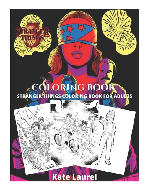 Stranger Things 3 Coloring Book Stranger Things Coloring