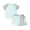 outfit sets-Light Green, variant on kpoplk Baby Boy Casual Outfits 2Pcs Clothes Set Cartoon Dinosaur Car Print Short Sleeve Tees Tops and Shorts Summer(Blue,18-24 M)