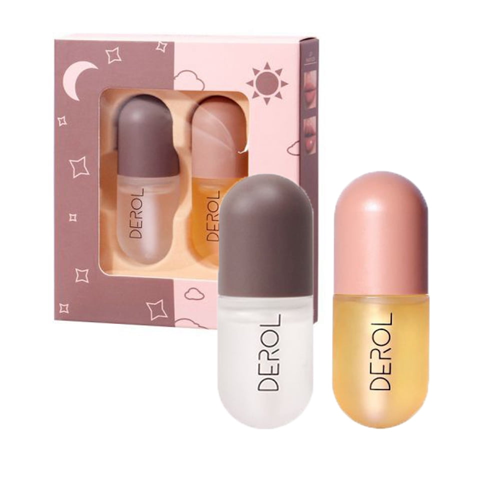 Lip Plumper,2 PCS Natural Lip Plumper,Lip Enhancer, Lip Serum, Lip