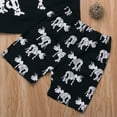 thumbnail image 5 of Kids Toddler Little Boy Summer Outfits Dinosaur Print Short Sleeve T-Shirt Top and Shorts Clothes Sets, 5 of 6