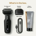 thumbnail image 3 of MANSCAPED The Chairman Plus Precision Pack, Men's Electric Foil Face Shaver and Stubble Trimmer with Power Shave Gel, 3 of 10