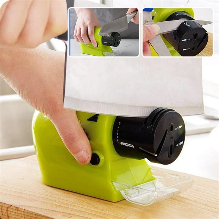 Electric Sharpening Stone Clearance Electric Knife Sharpener Kitchen Multifunctional Fully Automatic Knife Sharpener