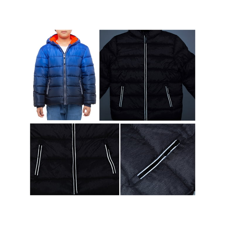Rokka & Rolla Boys' Heavy Winter Puffer Jacket photo 7