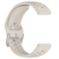 thumbnail image 4 of Tono de silicona correa con conector de metal deportivo de reemplazo reloj hebilla pulsera, 4 of 4