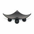 thumbnail image 4 of Clyne Curved Black Wood Trays on Wood Orbs, 4 of 6