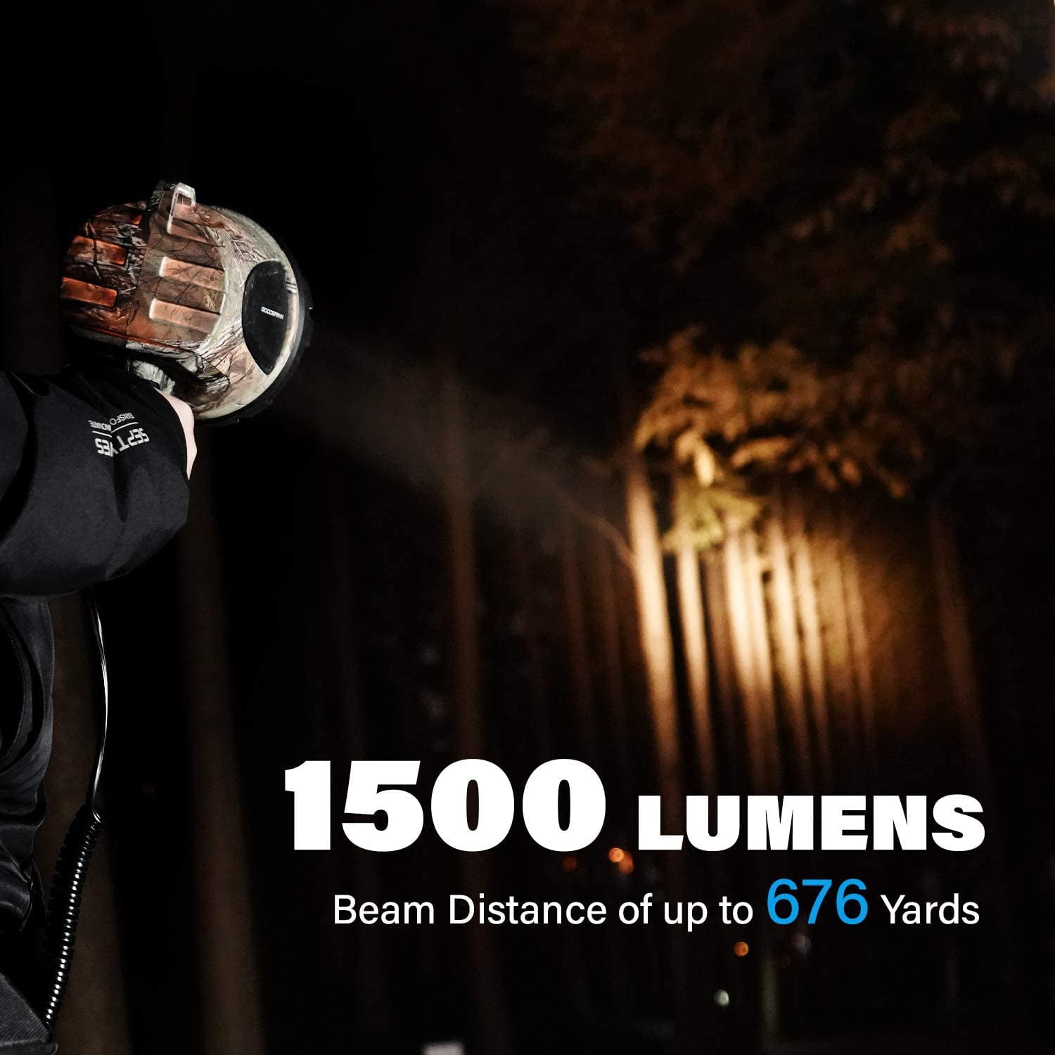 Goodsmann 1500 Lumen Halogen Floodlight Spotlight with With 12V DC Plug for Work and Outdoor