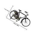 thumbnail image 2 of Bicycle Model Retro Bike Shape Home Decor Office Decor Alloy Multi Decorative 1Pack, 2 of 4