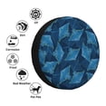 thumbnail image 4 of Fotbe Stingray Funda de Llanta de Repuesto con Estampado, Engrosada, Ajuste Universal para Jeep, Remolque, RV, SUV, Camión-17 inch, 4 of 6