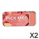 thumbnail image 1 of Lápiz Labial 2x3 en 1, Sombra de Ojos, Rubor, Paleta Reparadora, Crema Colorete Monocromática B , 2 piezas, 1 of 8