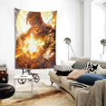 thumbnail image 2 of Tapiz de Escanor para dormitorio, estampado artístico para colgar en la pared, pósteres estéticos, tapices de fondo para sala de estar, dormitorio, regalo para fanáticos, 60 x 40 pulgadas, 2 of 8