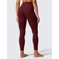 thumbnail image 2 of Pantalones CRZ YOGA Butterlift tiro alto 64 cm Rojo Merlot XS, 2 of 4
