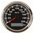 thumbnail image 1 of 200 Km/h GPS Speedometer 85mm Waterproof Speed Meter Gauge For Car Motor Motorcycle Marine With Red Backlight ,Wide Applicability, 1 of 7