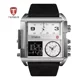 thumbnail image 4 of Reloj Impermeable For Hombre Con Correa Cuadrada Grande, 4 of 7