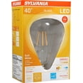 thumbnail image 3 of sylvania general lighting 74588 sylvania filament led bulb, clear finish, 3 of 8