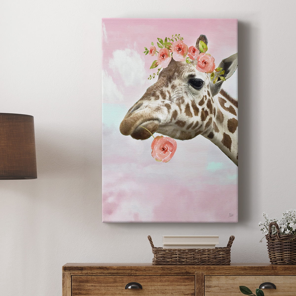 Floral Fun II Premium Gallery Wrapped Canvas - Ready to Hang