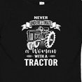 thumbnail image 4 of Inktastic Tractor Woman Girls Baby T-Shirt, 4 of 5