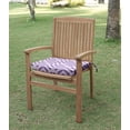 thumbnail image 4 of Vargottam Printed Indoor/Outdoor Chair Pads Non Slip Dining Chair CushionSquareShapedDining Chair Pad With String Ties Machine Washable & Home Decor Cushion- Set Of 2-Dusty Purple, 4 of 8