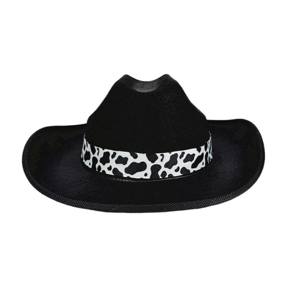 yocbz Cowboy Hats For Kids Unisex Classic Fedora Hat Short Brim Panama Hat Casual Jazz Cap for Girl Boy Fedora Cap Straw Sun Hats with Buckle Belt Black,3-15 Years