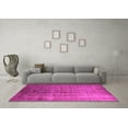 thumbnail image 3 of Ahgly Company Indoor Round Oriental Pink Industrial Area Rugs, 6' Round, 3 of 4