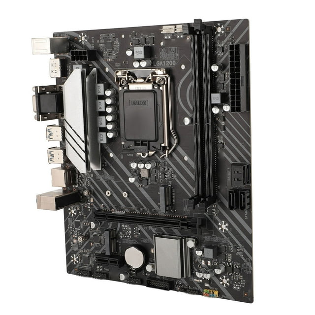 Placa Base De Escritorio, Ranura M.2, Memoria DDR4 Dual, Placa Base Para Juegos Serial ATA3.0, Z490 GAMING PLUS, Puertos De Vídeo VGA Para Trabajo
