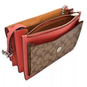 Coach Women's Klare Crossbody Khaki/Tangerine