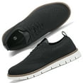 thumbnail image 5 of Fidabo Men's Fashion Casual Walking Shoes Dress Oxfords Lightweight Mesh Business Work Sneakers Work Lightweight Soft Sole, 5 of 6