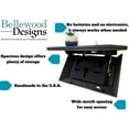 thumbnail image 4 of Hidden Storage Shelf Floating Mantle (Special Walnut) by Bellewood Designs, 4 of 8