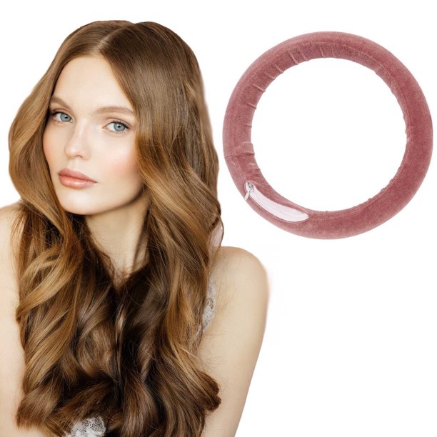 Ounabing Hair Rollers For Circular Hair Curlers Heatless Curls Large