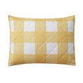 thumbnail image 3 of Mainstays Yellow Check 2Pk Standard Shams, 3 of 5
