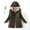 Green, variant on Women Plus Size Coats Winter Long Sleeve Zip Up Hoodies Overcoat Solid Color Warm Jacket Winter Style for Women Womens Insulated Coat with Hood Belle Meet Coats Womens Wool Blend Coat Petite Snow