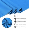 thumbnail image 4 of ETHKIA Men and Women Quick Drying Double Sided Velvet Outdoor Sports Towel, Swimming Printed Beach Towel, for Beach, Pool, Travel, Camping, Picnic Blue, 4 of 8