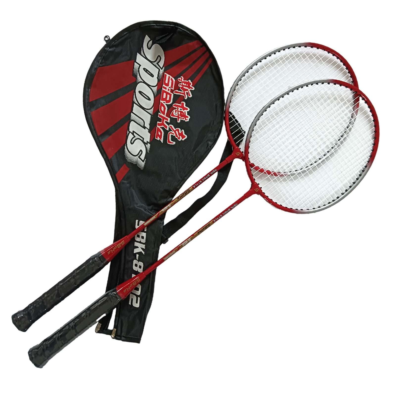 2 Pieces Badminton Rackets for Kids Adults Lightweight