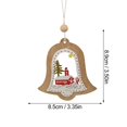thumbnail image 3 of Adornos Navideños Colgantes Decoraciones Para Ventanas Colgantes Para Árboles De Navidad, 3 of 4