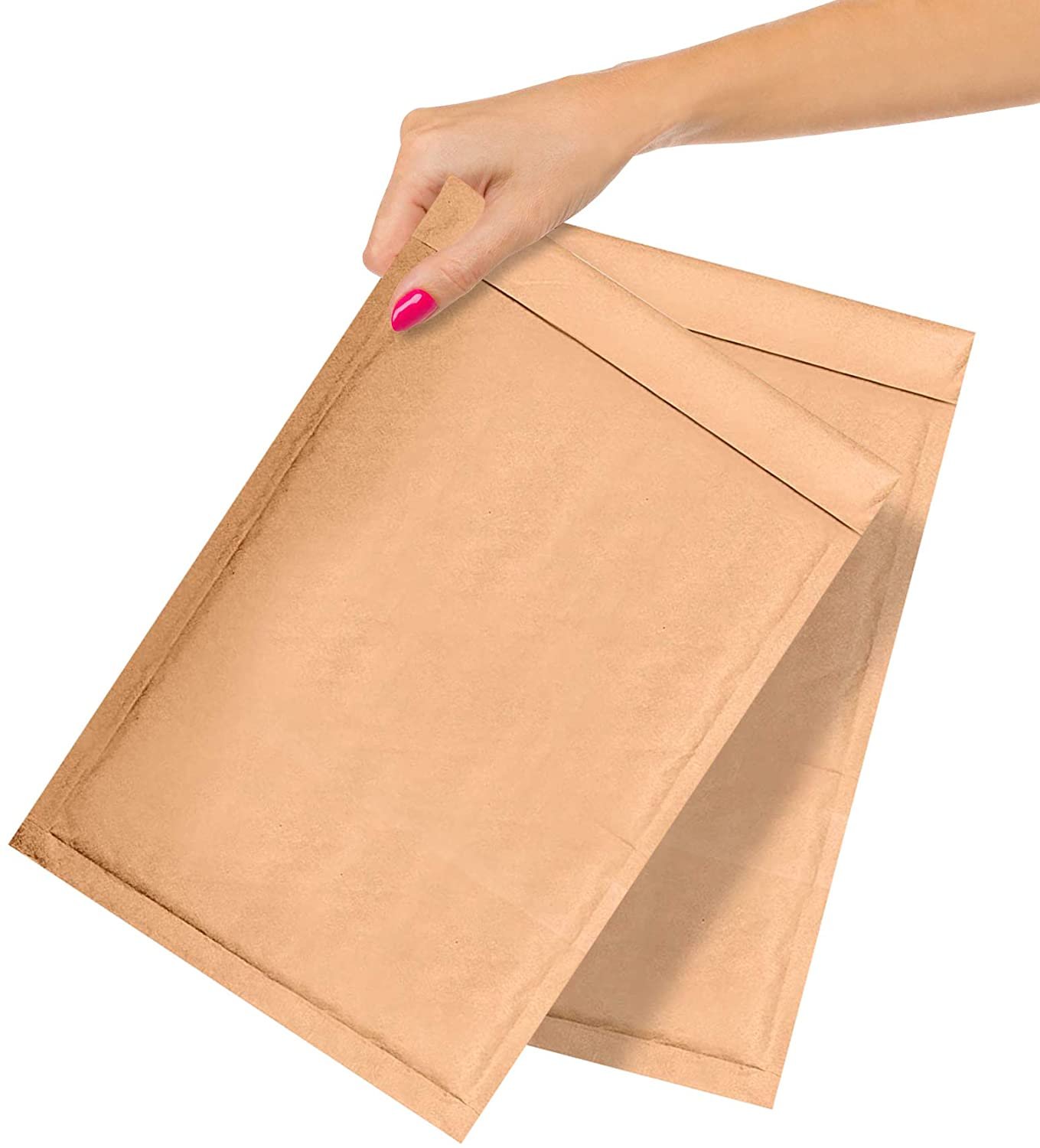 AMZ Supply Brown Kraft padded Envelopes 7 25 x 11 Natural bubble