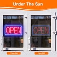 thumbnail image 4 of LED Neon Open Sign for Business,  Powered by USB with Adjustable Brightness Neon Lights for Party Bar Salon Stores Hotel Decor 16.5"x 9", 4 of 8