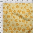 thumbnail image 2 of oneOone Polyester Lycra Fabric Leaves & Floral Artistic Print Fabric BTY 56 Inch Wide, 2 of 4