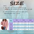 thumbnail image 5 of Vedolay Womens Fall Sweaters Womens Cropped Striped Sweaters Oversized Long Sleeve Crew Neck Crop Tops,A L, 5 of 5