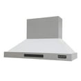 thumbnail image 4 of Kucht Professional 48" Stainless Steel Wall Mounted Range Hood in White, 4 of 8